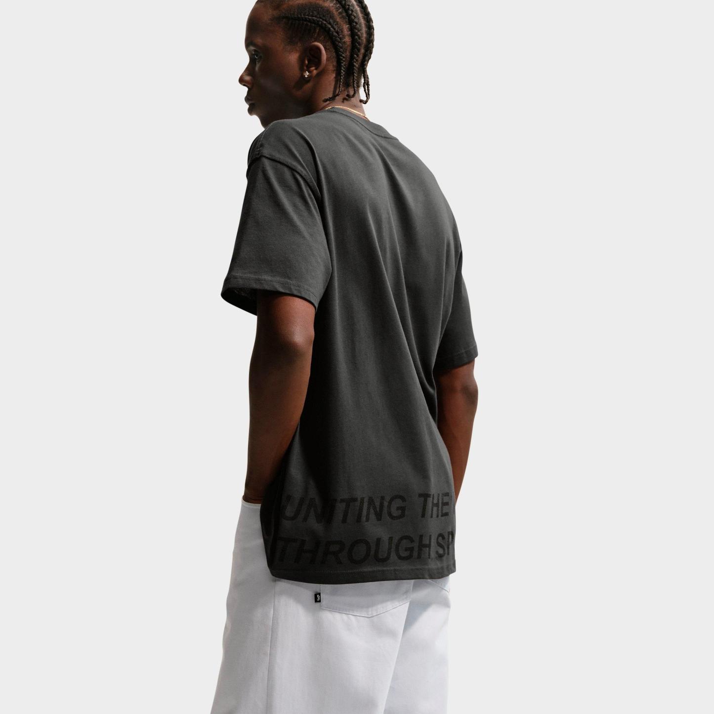 Men's Nithtke Sportswear Uniting Through Sport T-Shirt - Off Noir