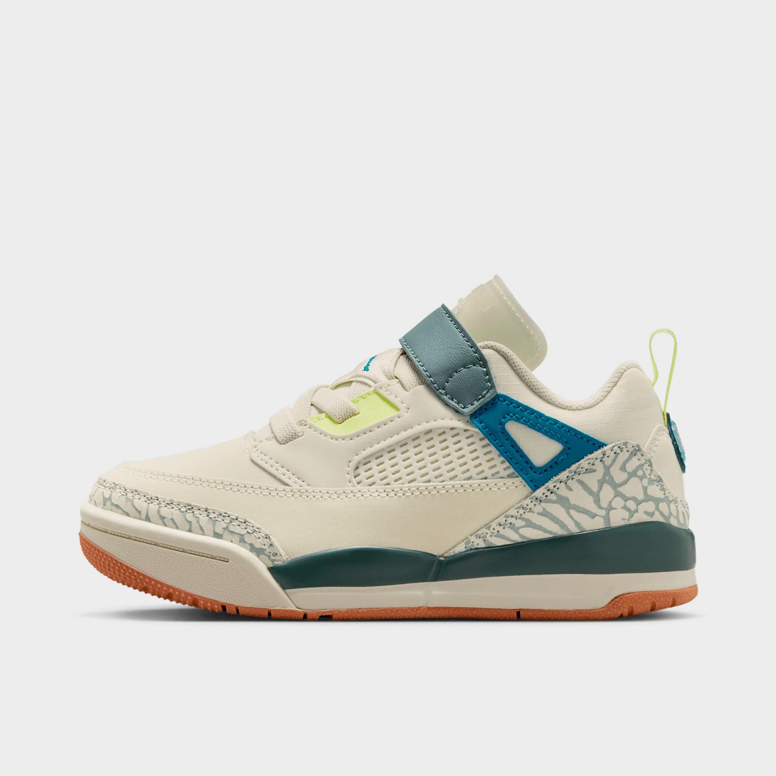 Little Kids' Jordan Spizike Low Casual Shoes - Sea Glass/Dusty Sage/Light Lemon Twist/Green Abyss - view 1