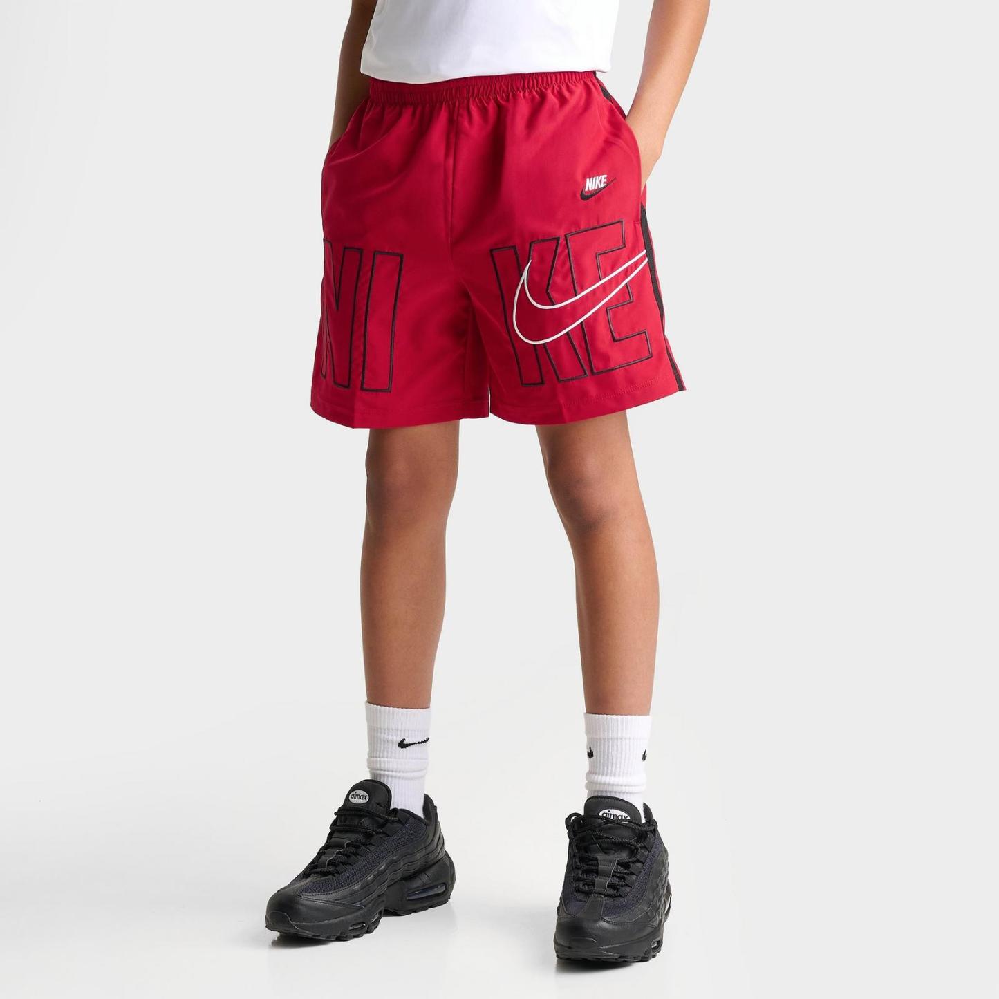Big Kids' Nike Multi Dri-FIT Training Shorts - Gym Red/Black/White