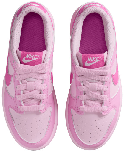 Nike Little Kids Dunk Low Casual Sneakers from Finish Line - Pink, White