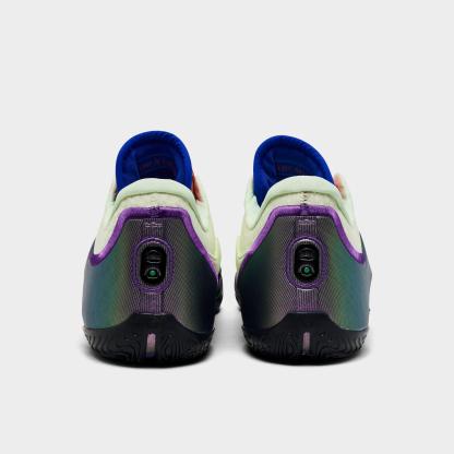 Men's Nithtke LeBron 23 Basketball Shoes - Volt Tint/Multi-Color/Black/Magic Ember - Back view