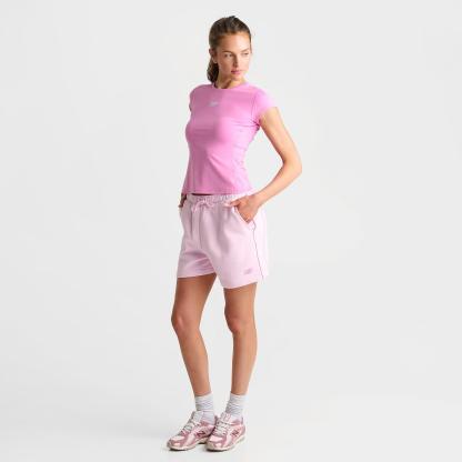 Women's New Balance Accelerate Short-Sleeve T-Shirt - Raspberry - view 2