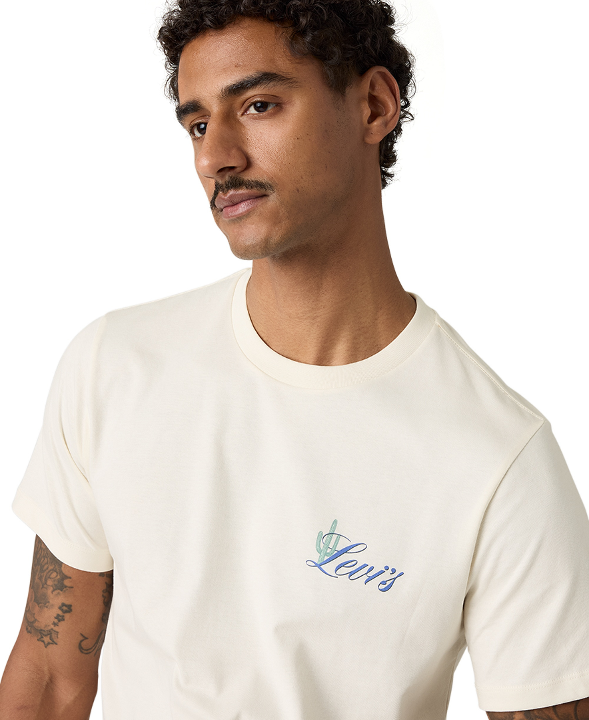Levi's Men's Graphic Logo Crewneck T-Shirt - Saguaro