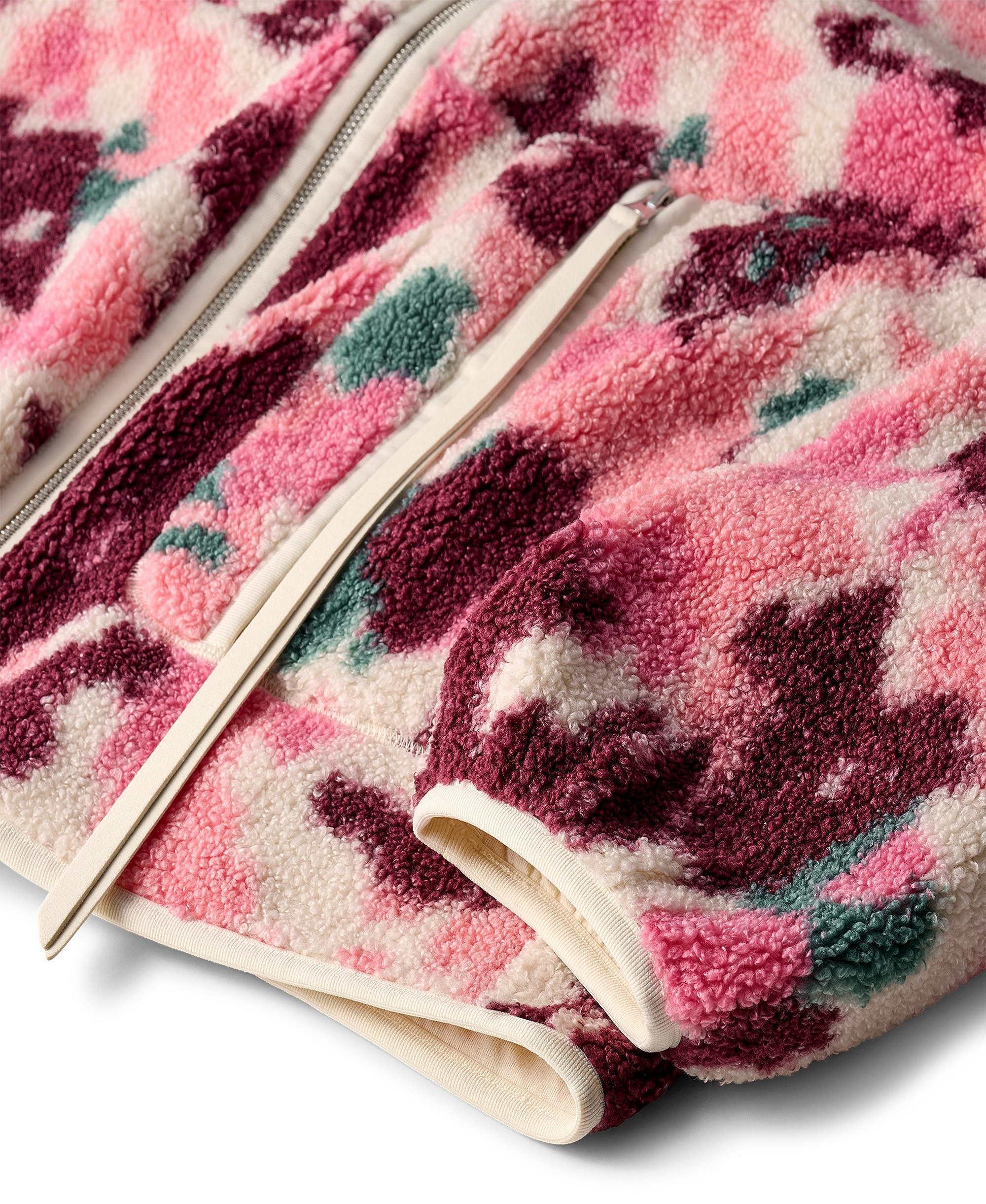 UGG Women's Plush Fleece Jacket - Abstract Multi