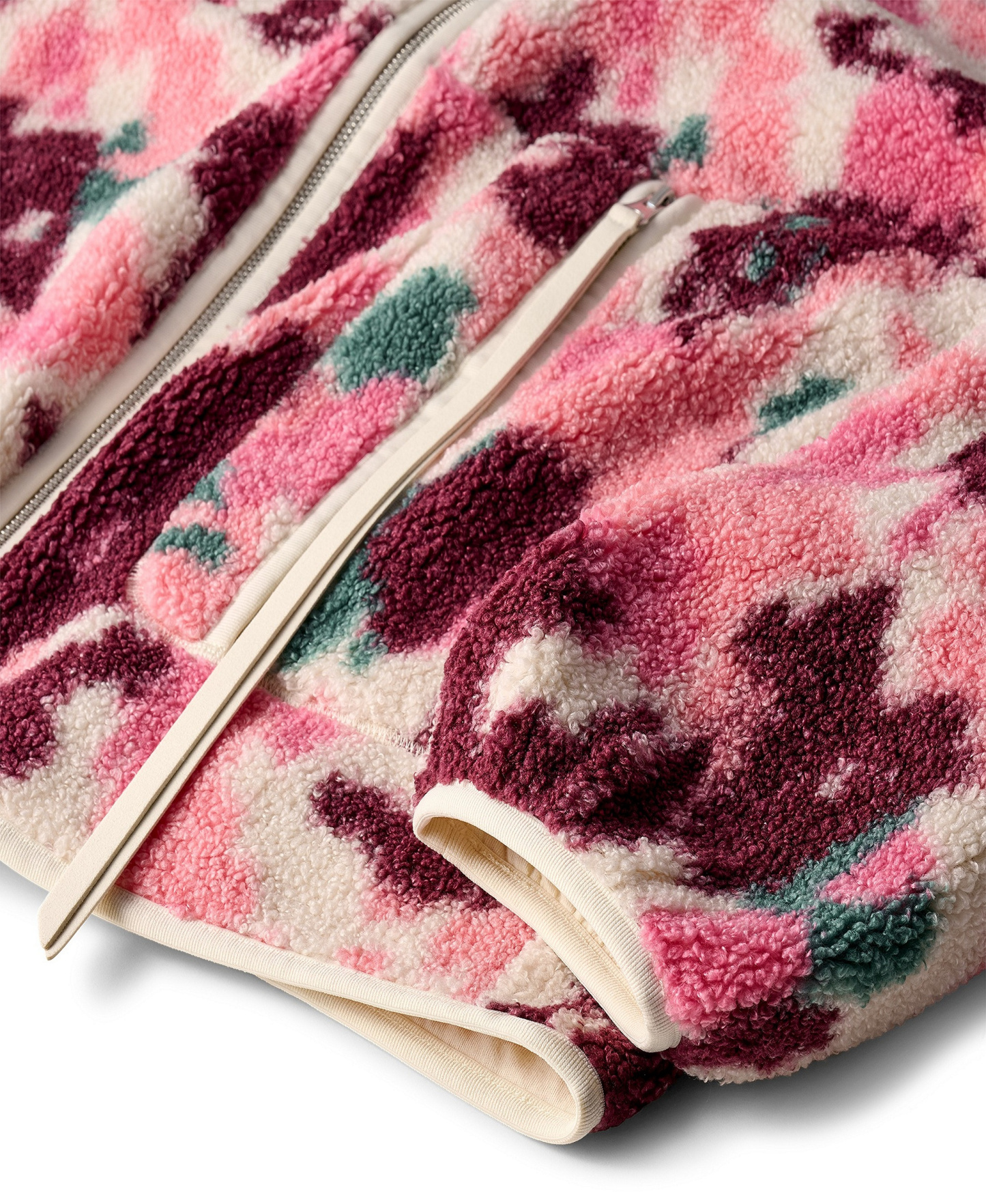 UGG Women's Plush Fleece Jacket - Abstract Multi