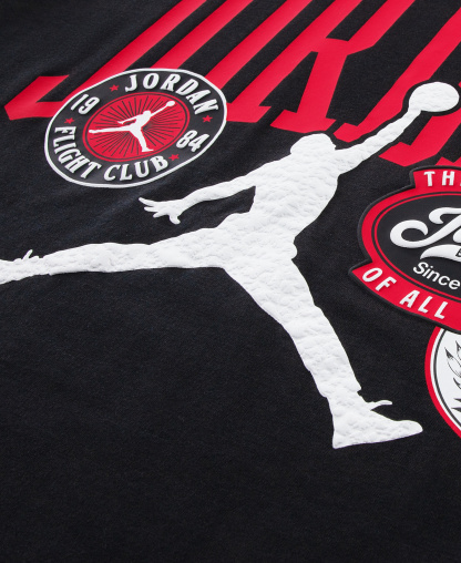 Jordan Boys' 8-20 Short-Sleeve T-Shirt - Black