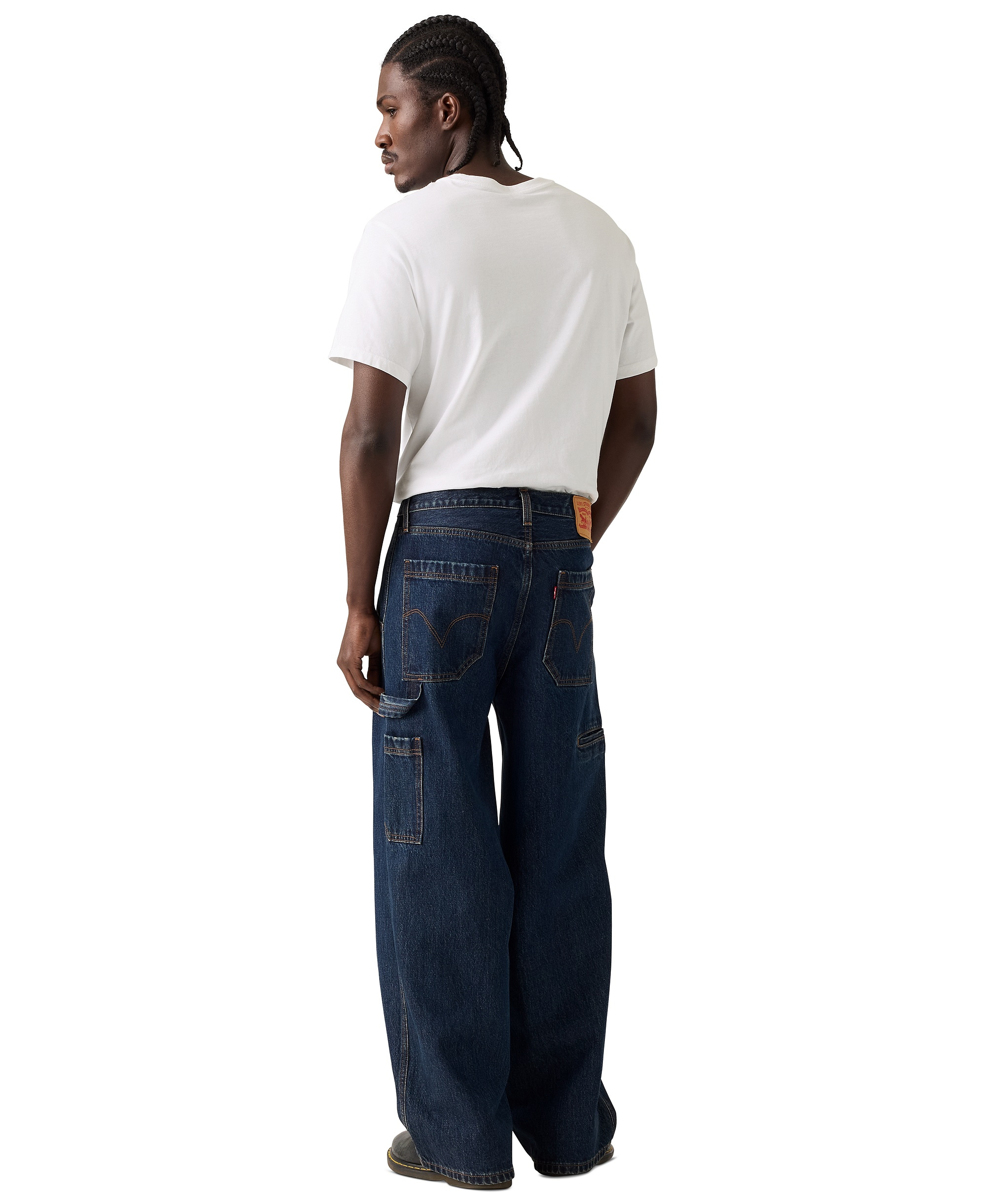 Levi's Men's Baggy Utility Zip-Fly Jeans - Rinse Crusader