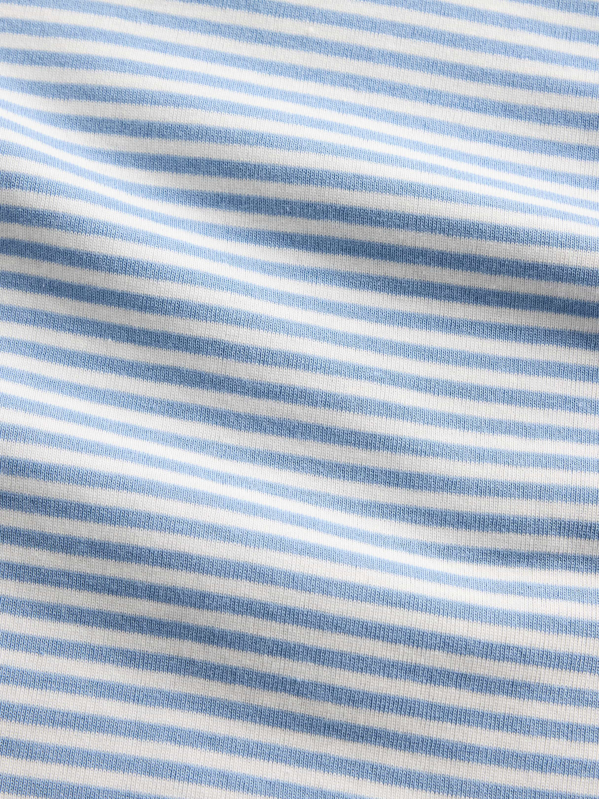 Modern Crew T-Shirt - Light blue stripe