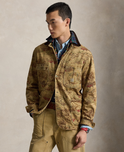 Polo Ralph Lauren Men's Printed Utility Jacket - North Row