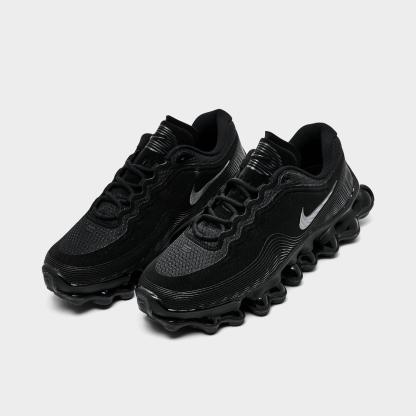 Big Kids' Nithtke Air Liquid Max Casual Shoes - Black/Anthracite/Black - Both shoes facing left