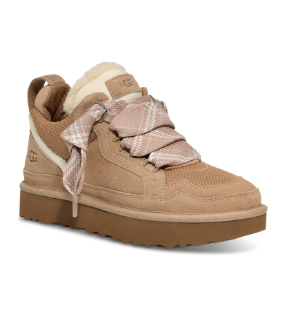 UGG® Women's Lowmel Lace-Up Sneaker Booties - Sand