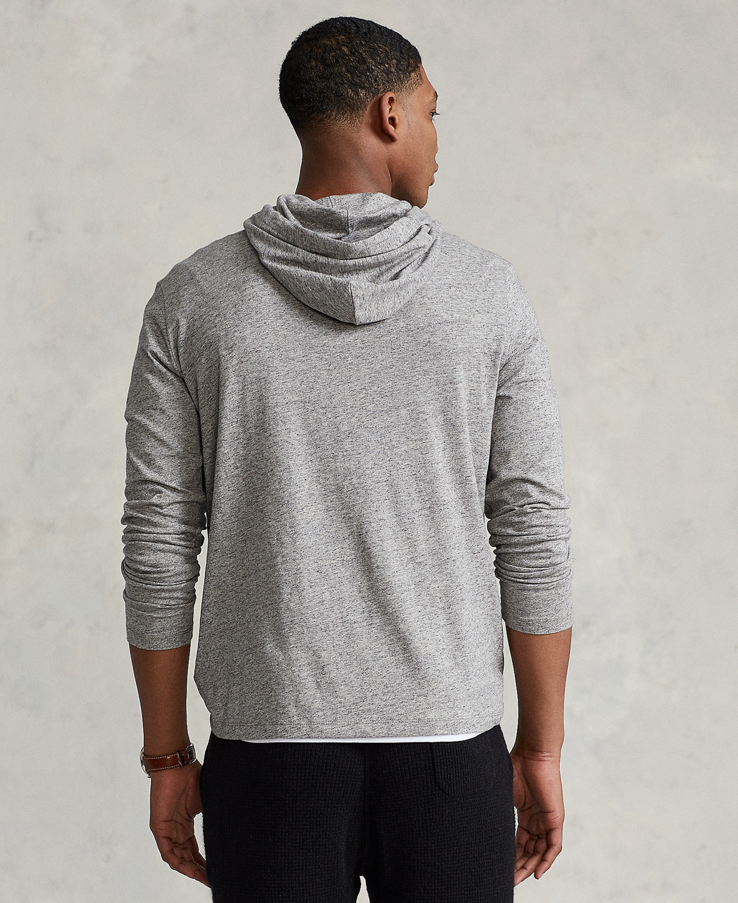 Polo Ralph Lauren Men's Hooded Jersey - Gray