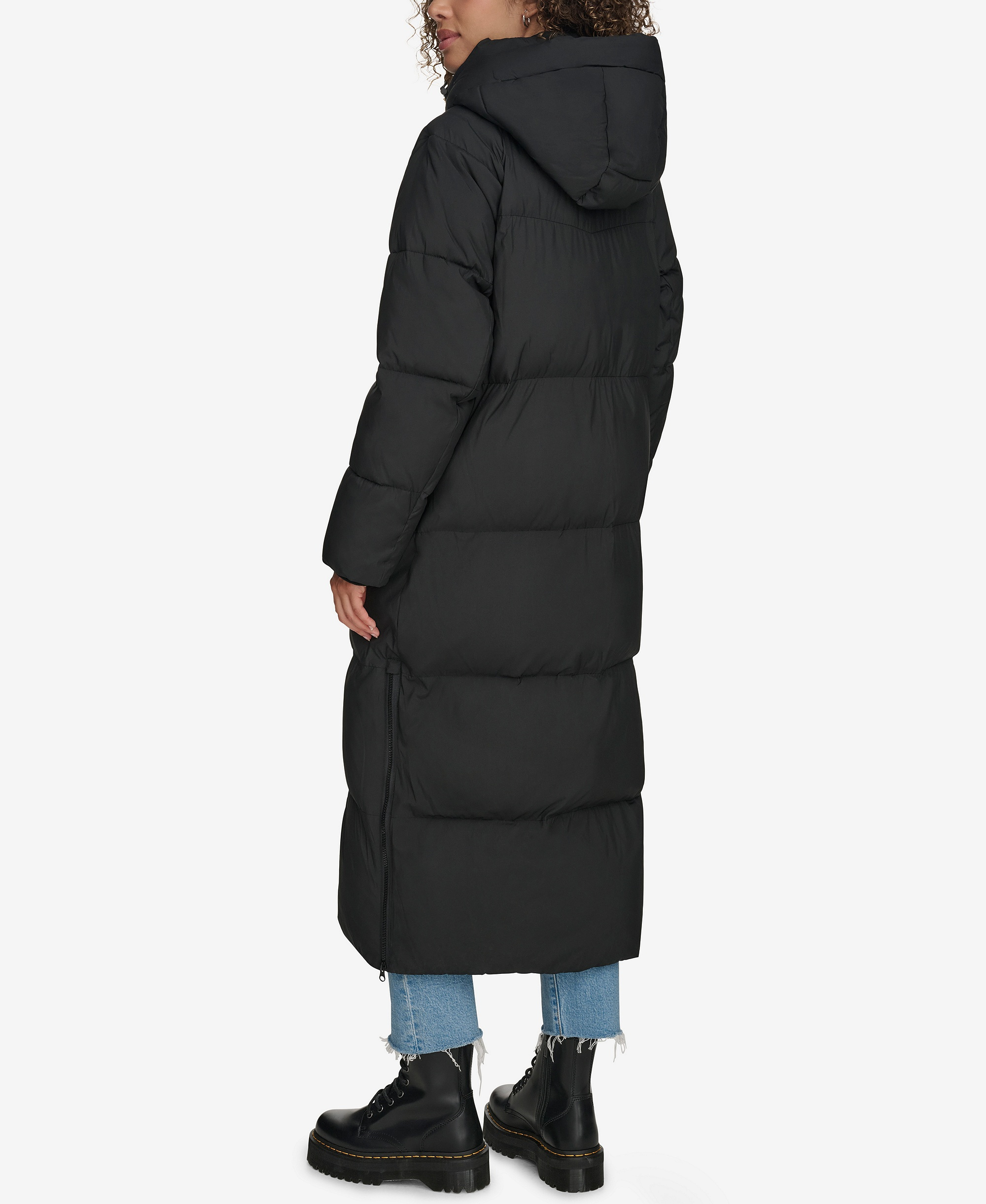 Levi's Women's Extra Long Quilted Parka - Black