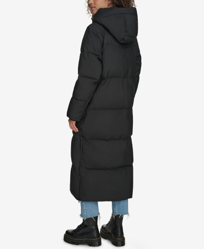 Levi's Women's Extra Long Quilted Parka - Black