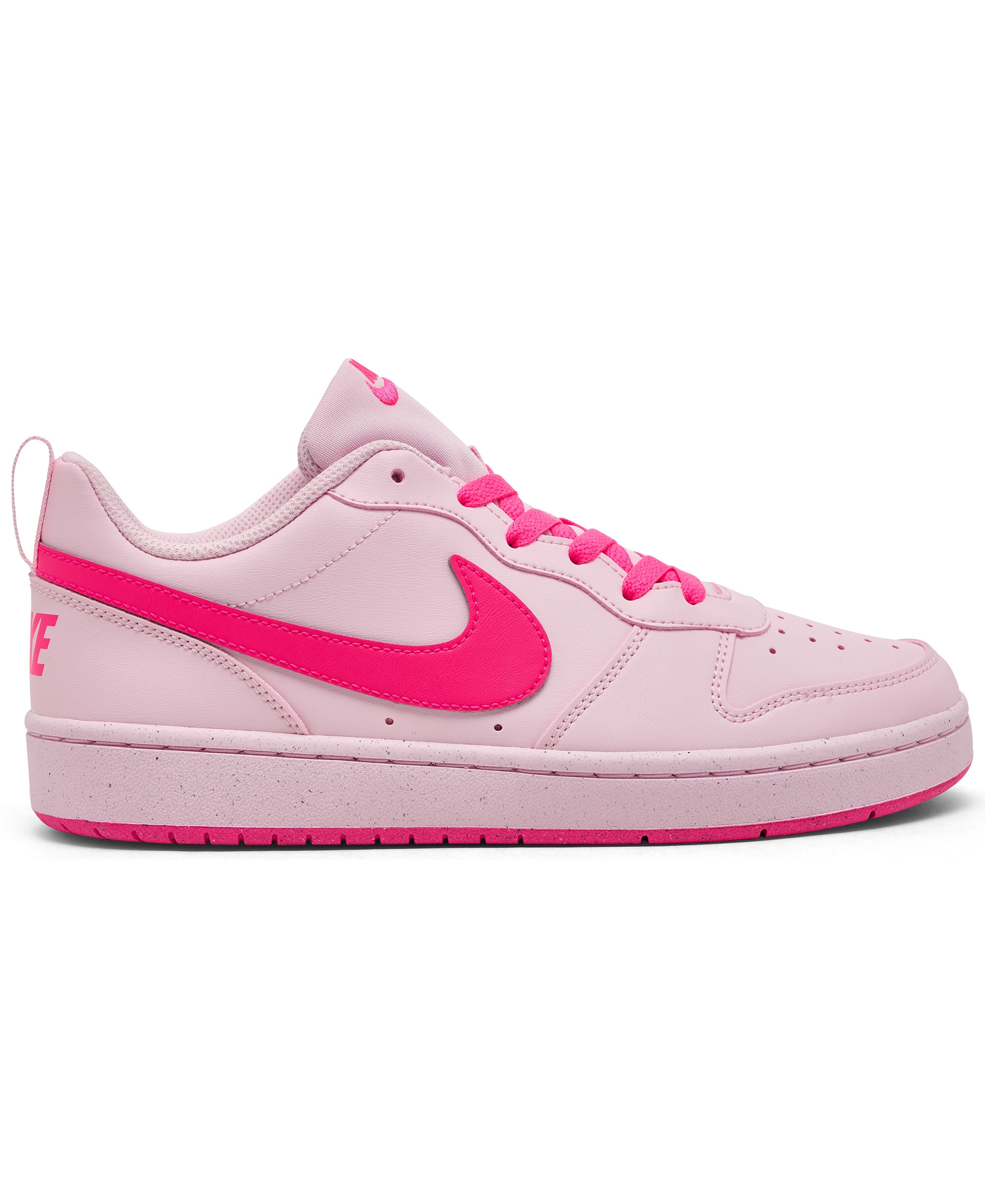 Nike Big Kids Court Borough Low Recraft Casual Sneakers from Finish Line - Pink