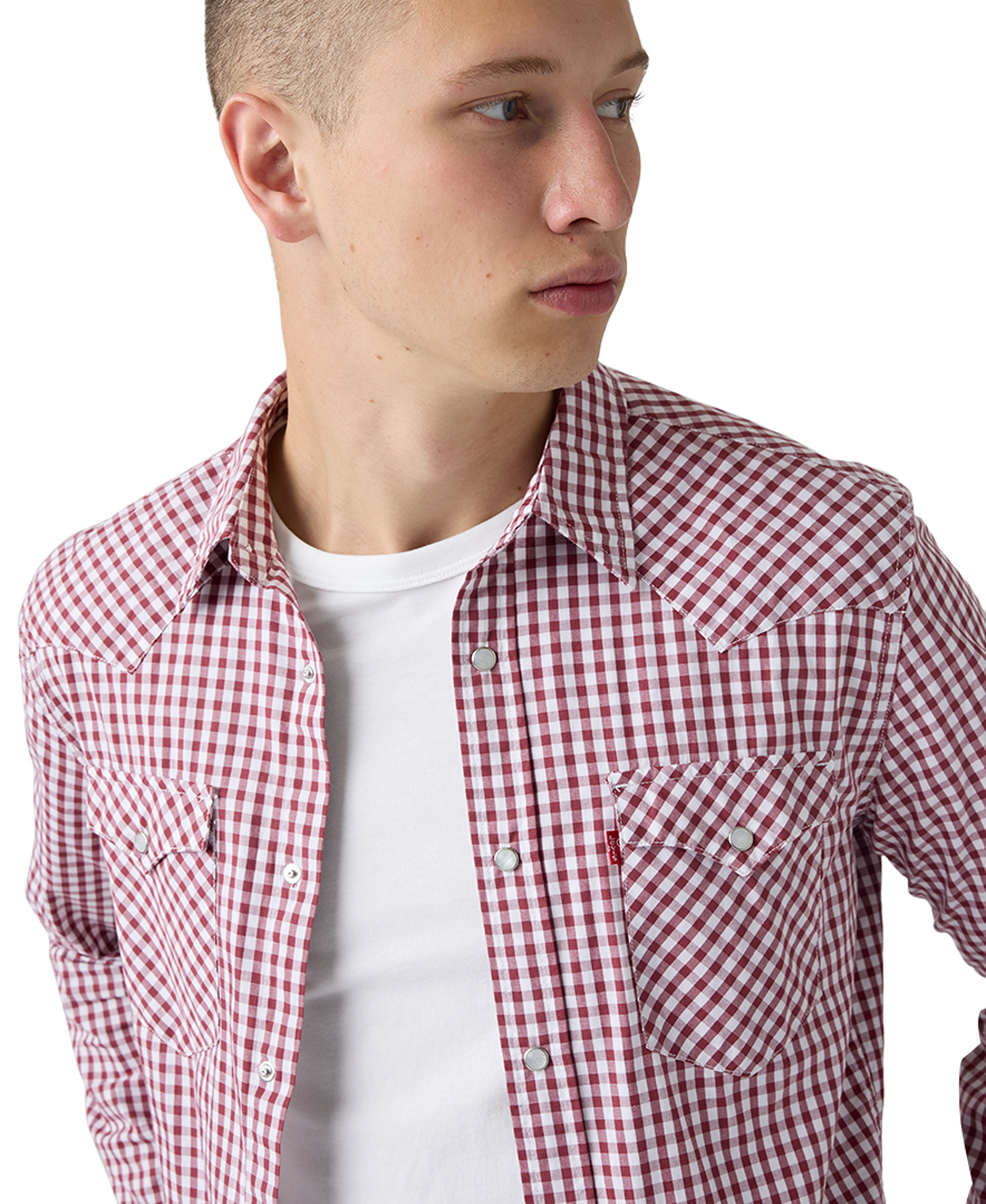Levi's Men's Classic-Fit Western Shirt - Oxblood