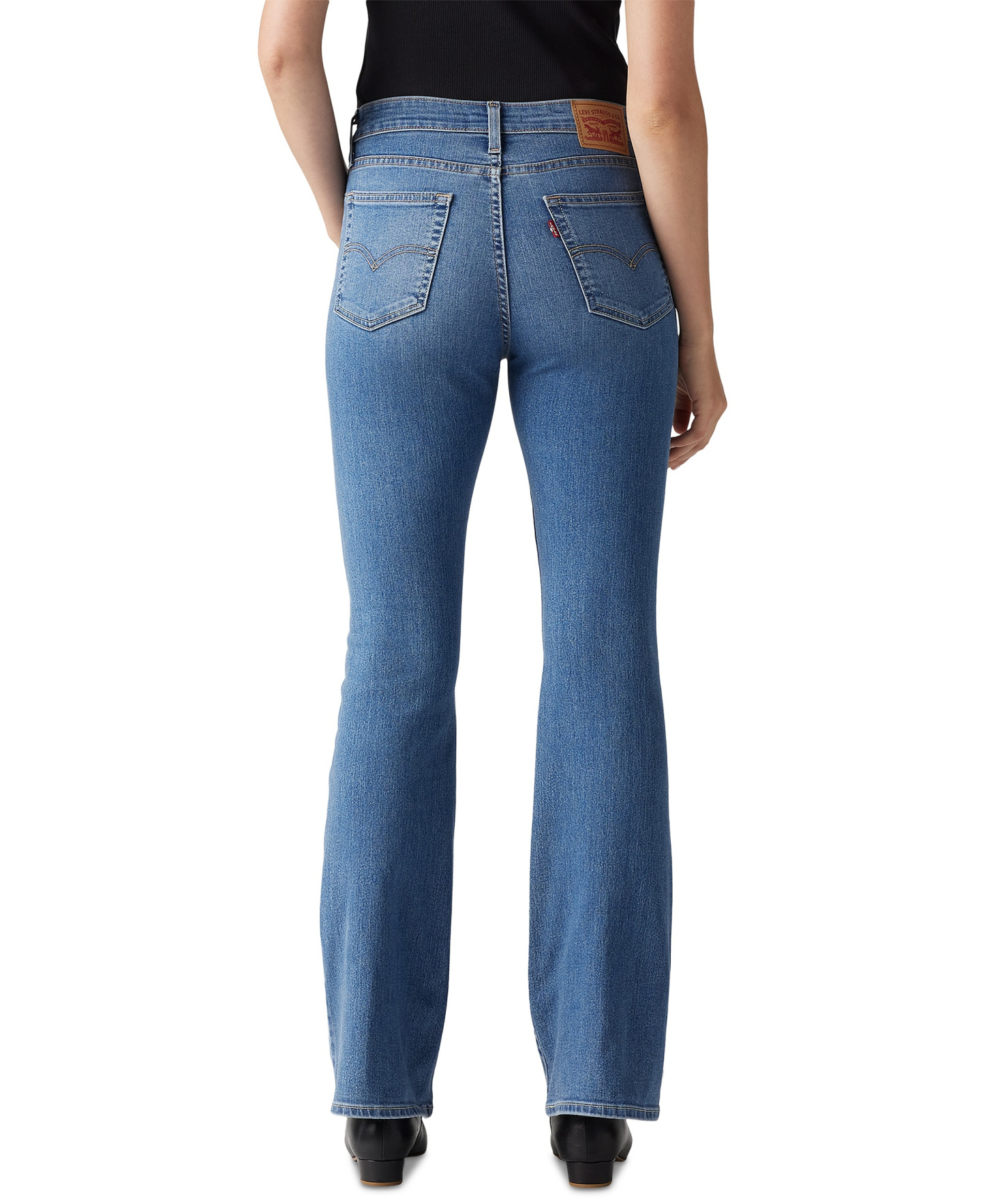 Levi's Women's 726 High-Rise Slim Fit Flare Jeans - Eternal Indigo Mid