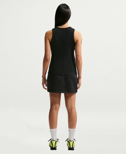Nike Women's Tight Ribbed Tank Top - Black/white