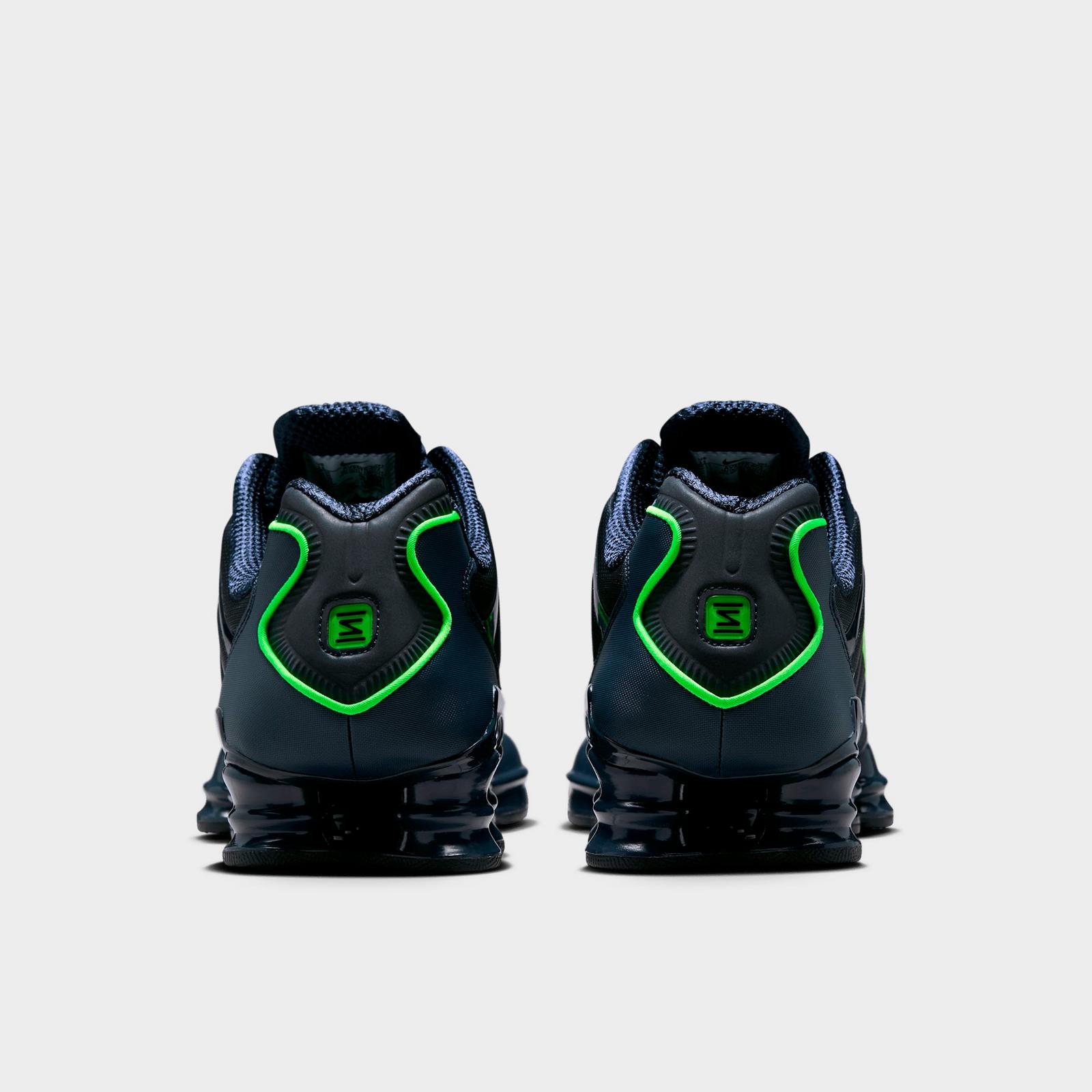 Men's Nike Shox TL Casual Shoes - Thunder Blue/Obsidian/Green Strike/Black
