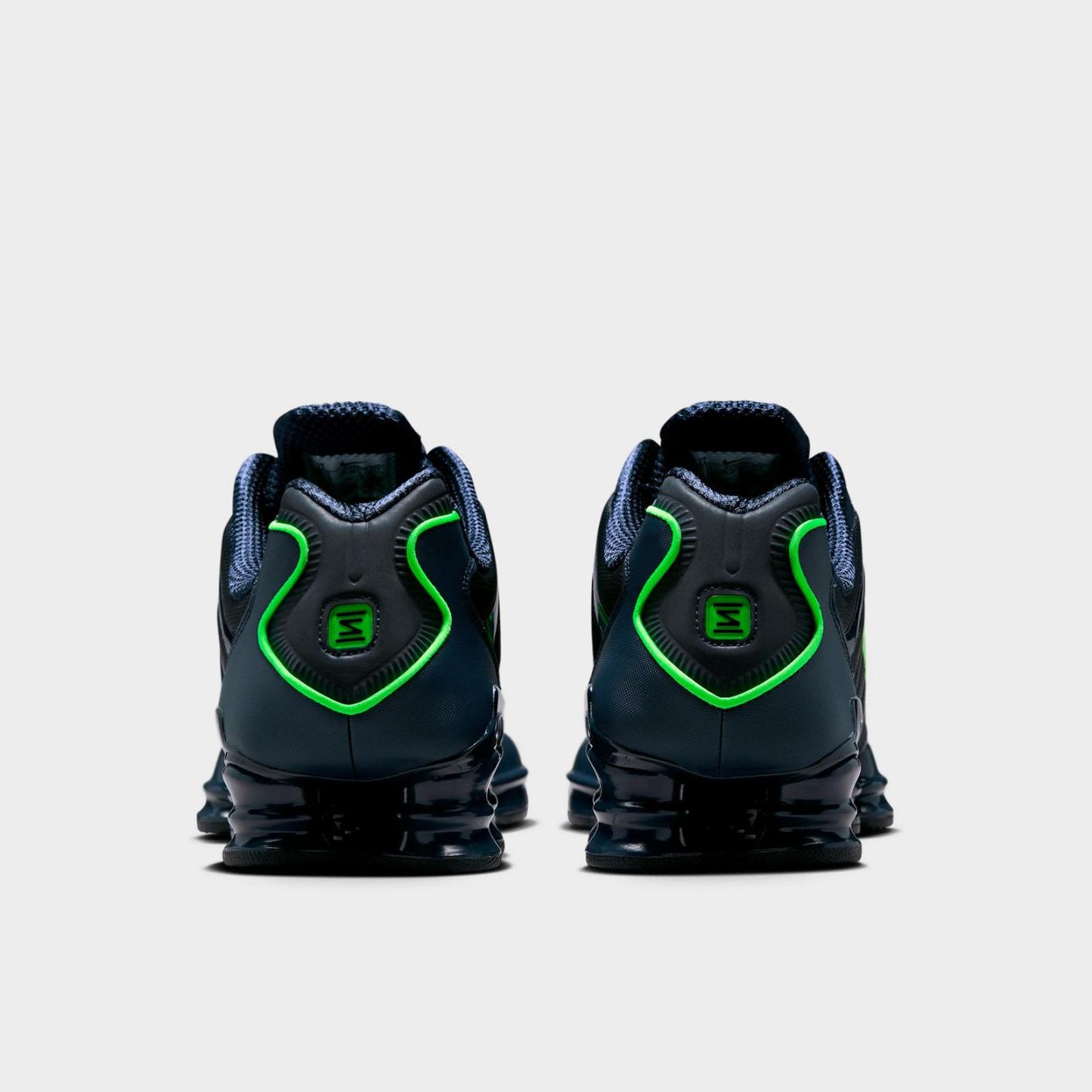 Men's Nike Shox TL Casual Shoes - Thunder Blue/Obsidian/Green Strike/Black