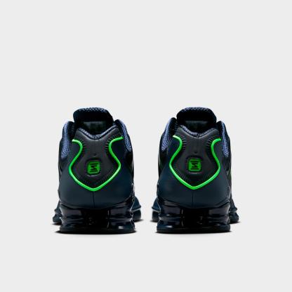 Men's Nike Shox TL Casual Shoes - Thunder Blue/Obsidian/Green Strike/Black