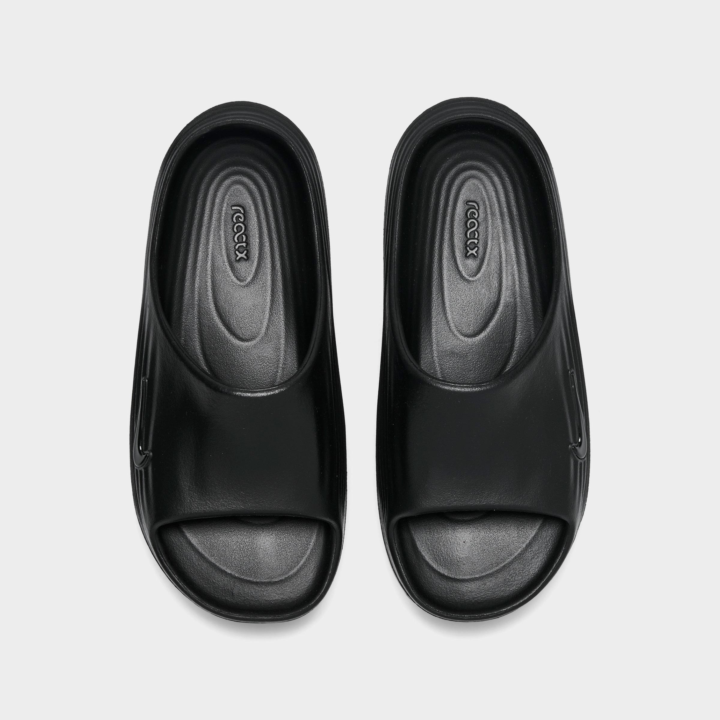 Women's Nithtke ReactX Rejuven8 Slide Sandals - Black/Black/Black - Top view