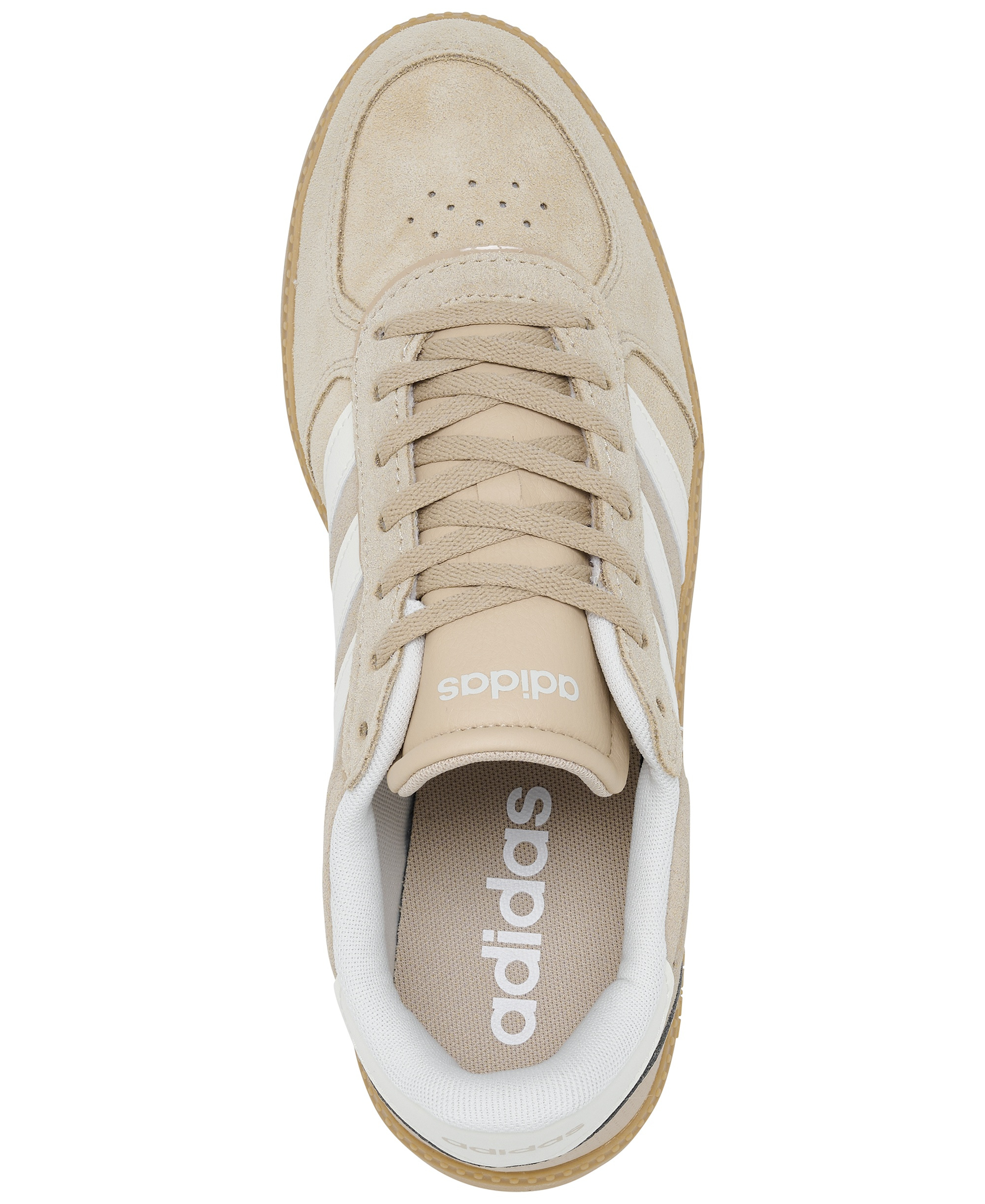 adidas Big Kids Breaknet Sleek Casual Sneakers from Finish Line - Magic Beige