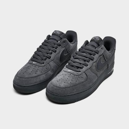 Men's Nike Air Force 1 '07 LV8 Casual Shoes - Anthracite/Anthracite (IQ0292-060)