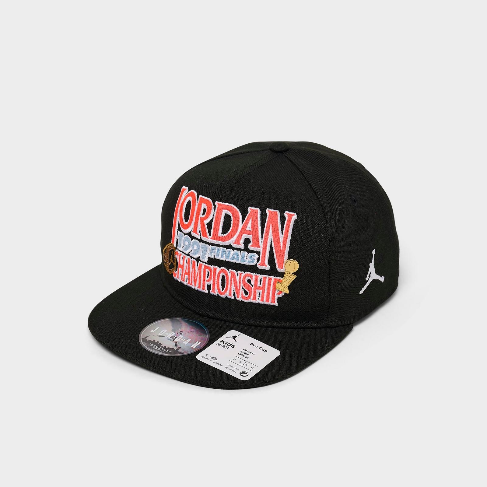 Jordan AJ6 1991 Finals Pro Snapback Hat - Black - view 5