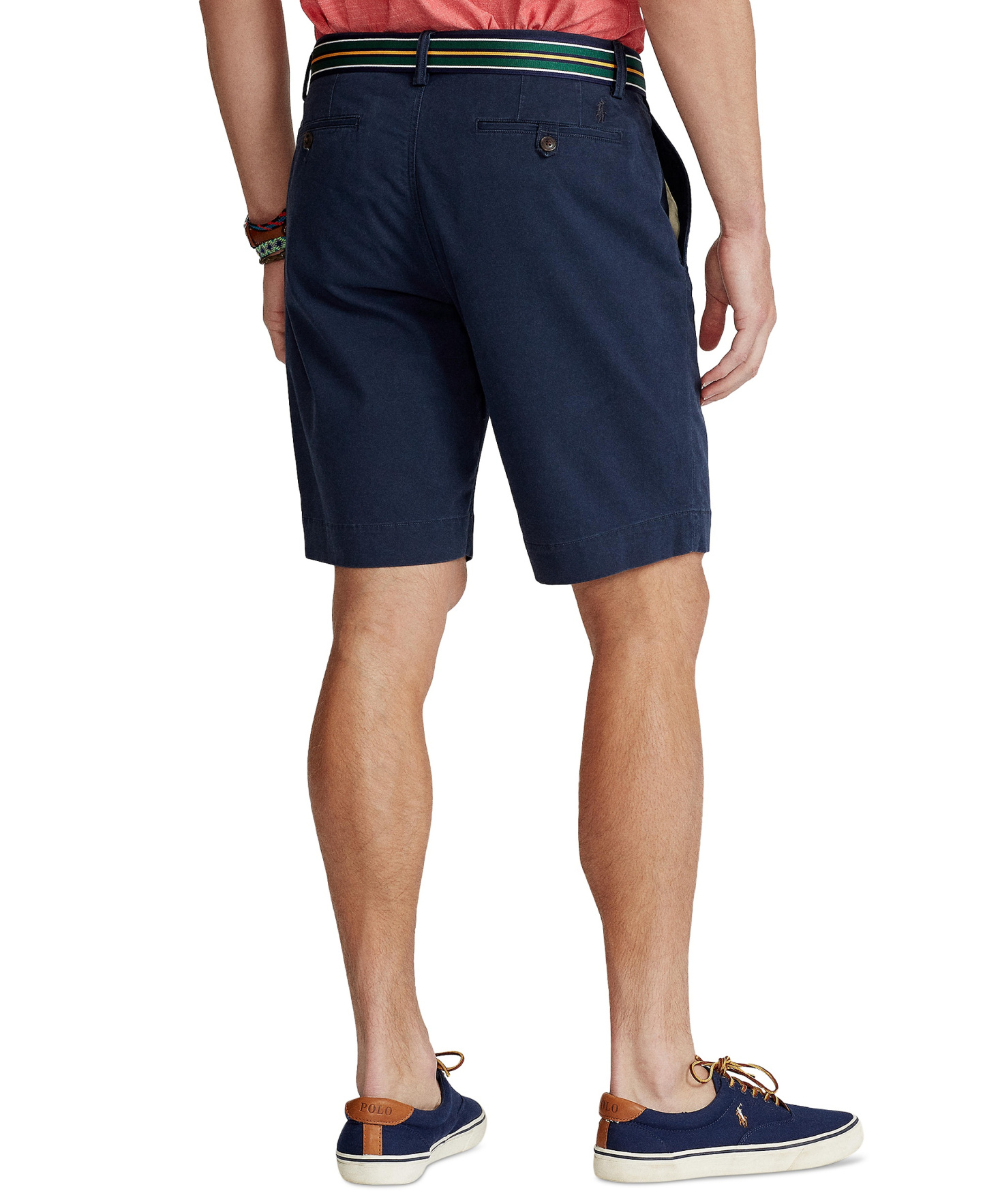 Polo Ralph Lauren Men's Stretch Classic-Fit Chino Shorts, 9" inseam - Nautical Ink