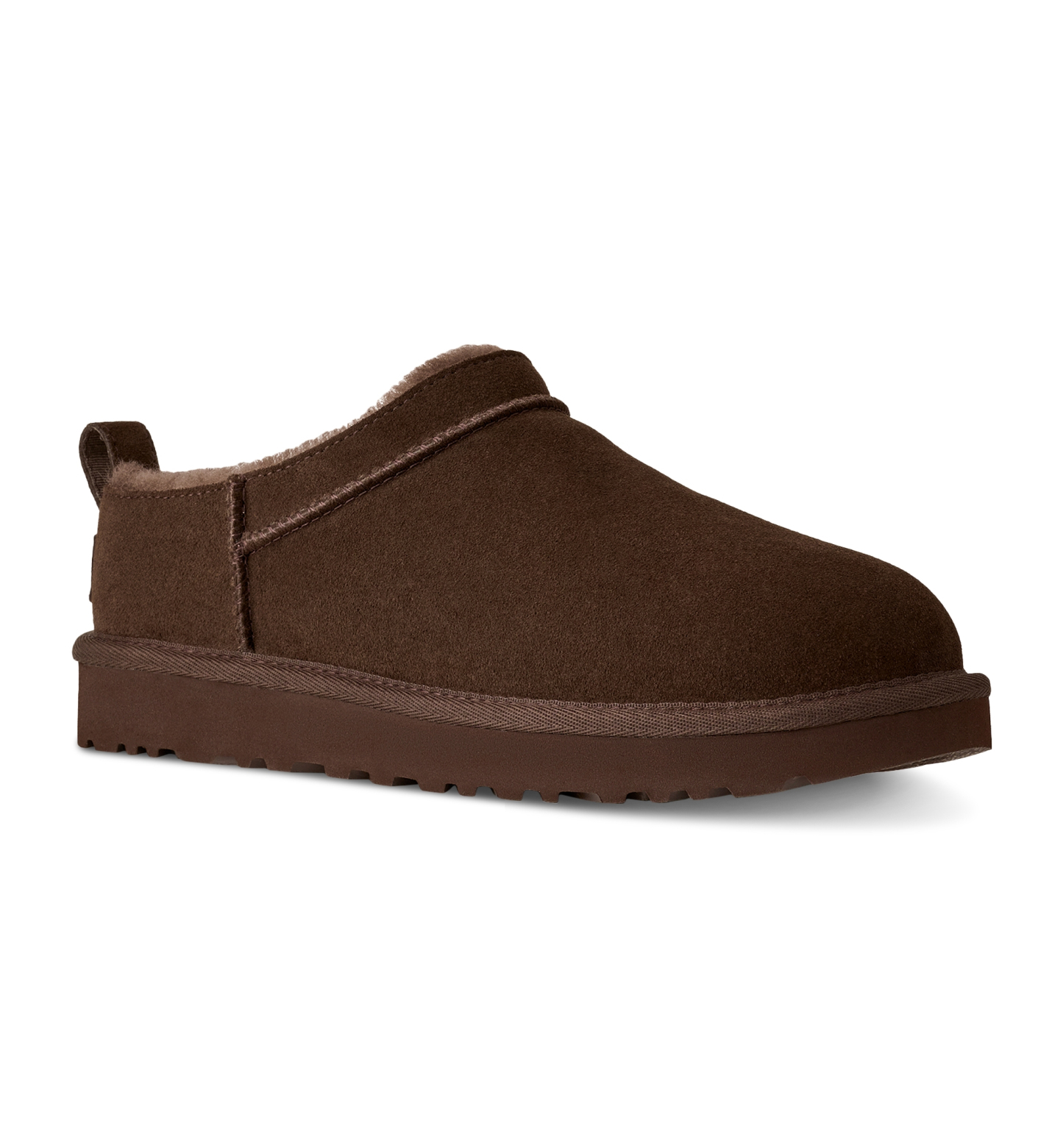 UGG® Women's Classic Micro Pull Tab Round Toe Booties - Dusted Cocoa