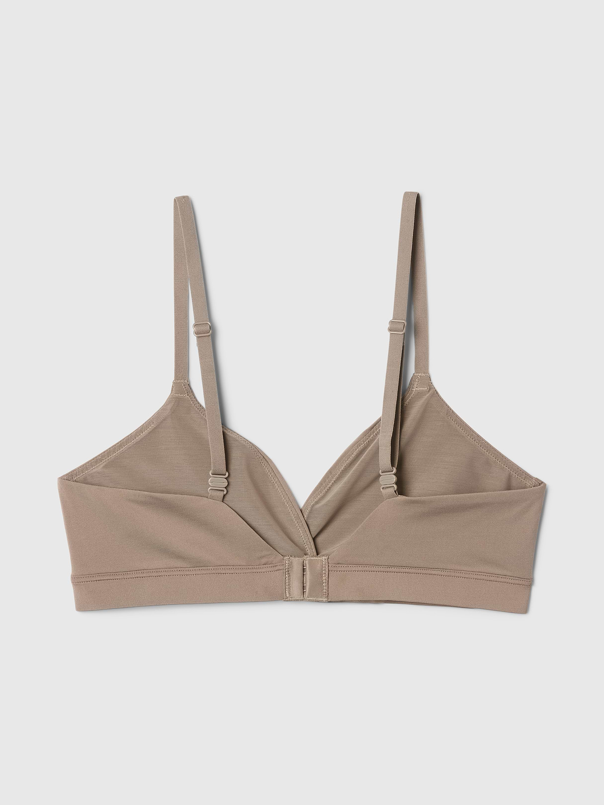 SecondSkin Crossover Bralette - Plymouth rock brown