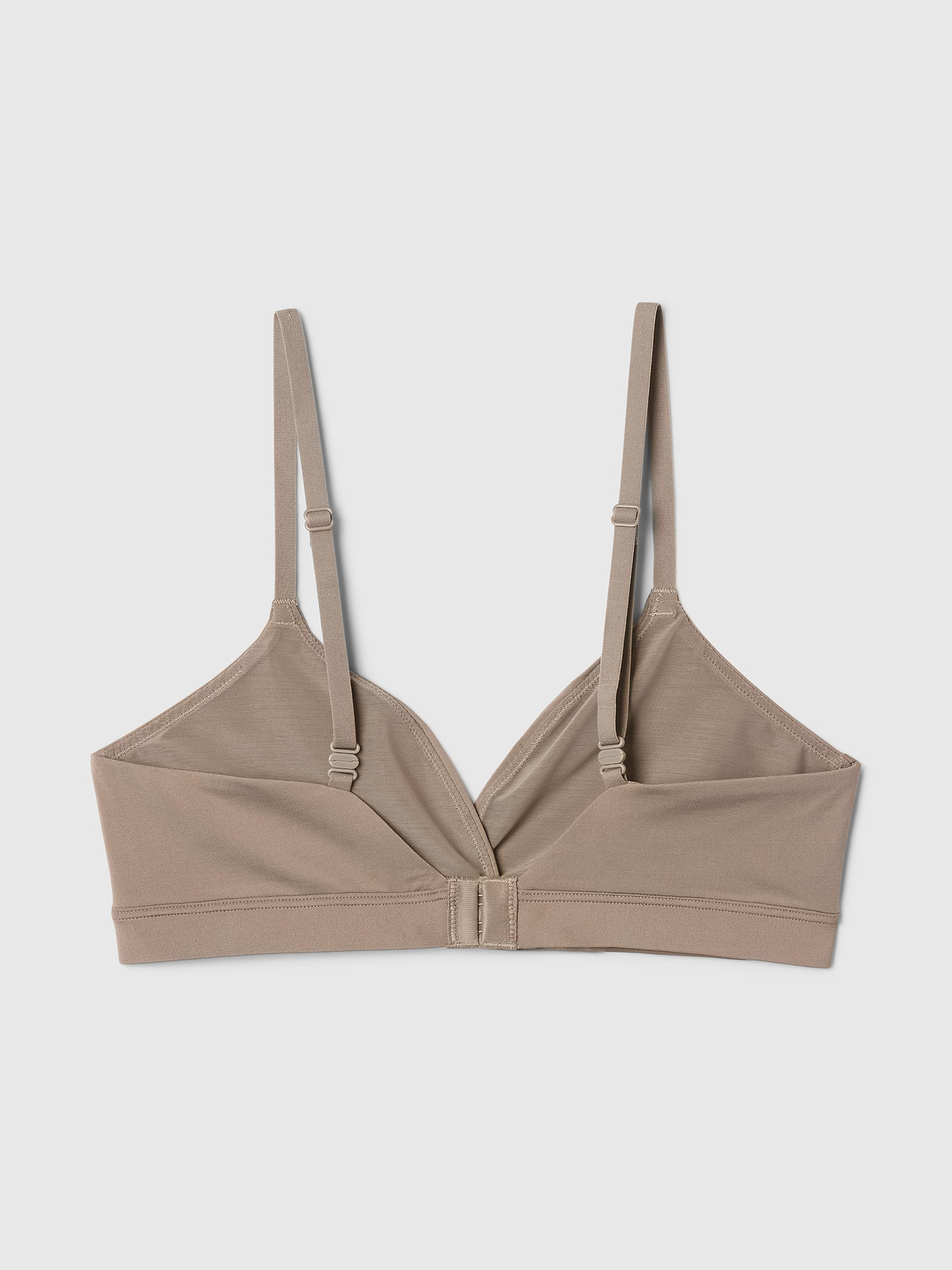 SecondSkin Crossover Bralette - Plymouth rock brown