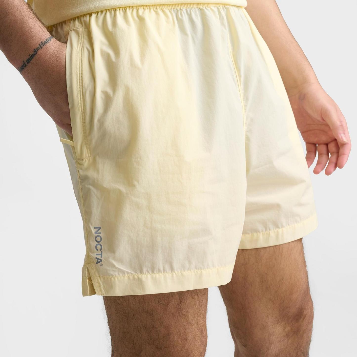 Men's Nike NOCTA Cardinal Nylon Shorts - Alabaster/Stealth