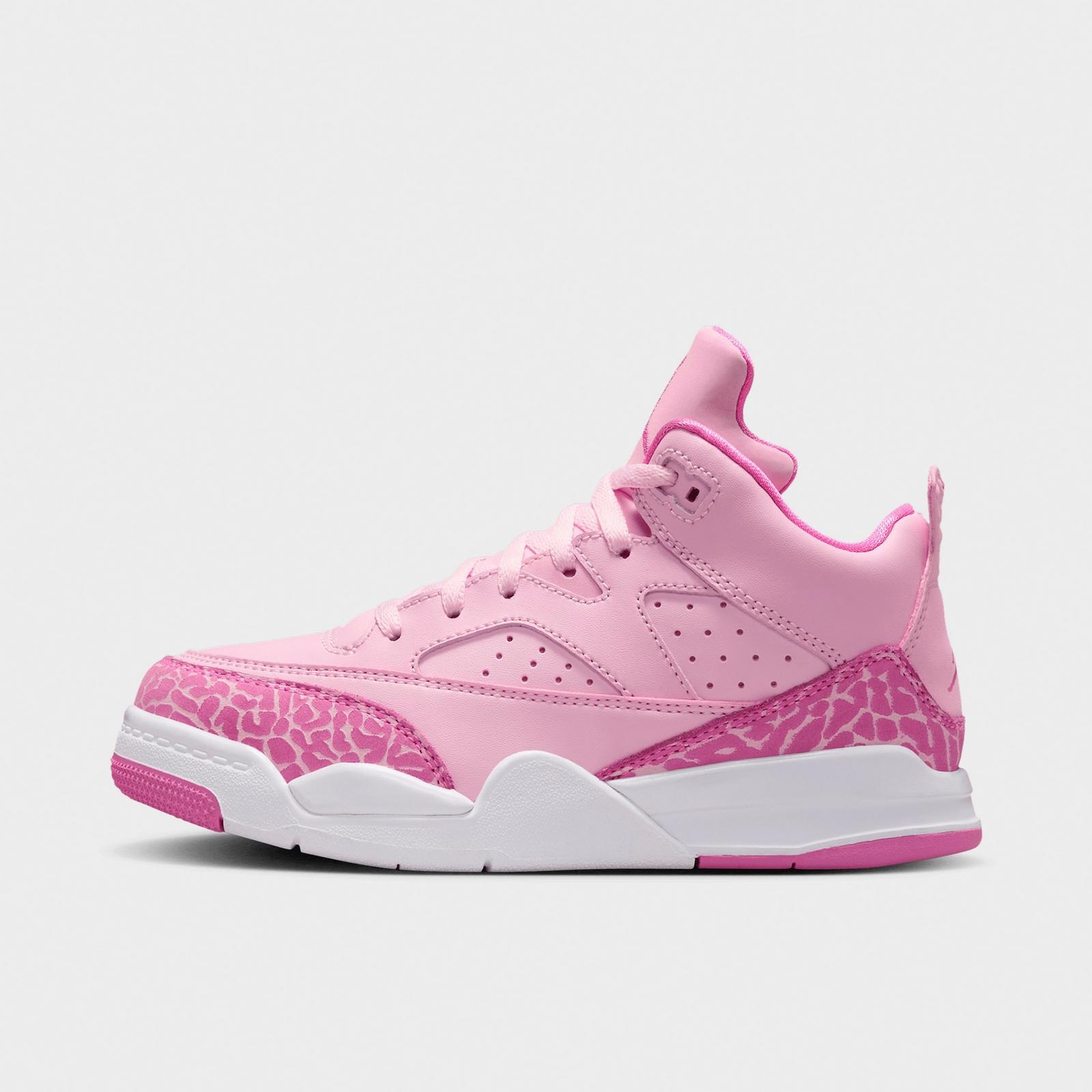 Little Kids' Air Jordan Son of Mars Low Casual Shoes - Pink Foam/White/China Rose - view 1