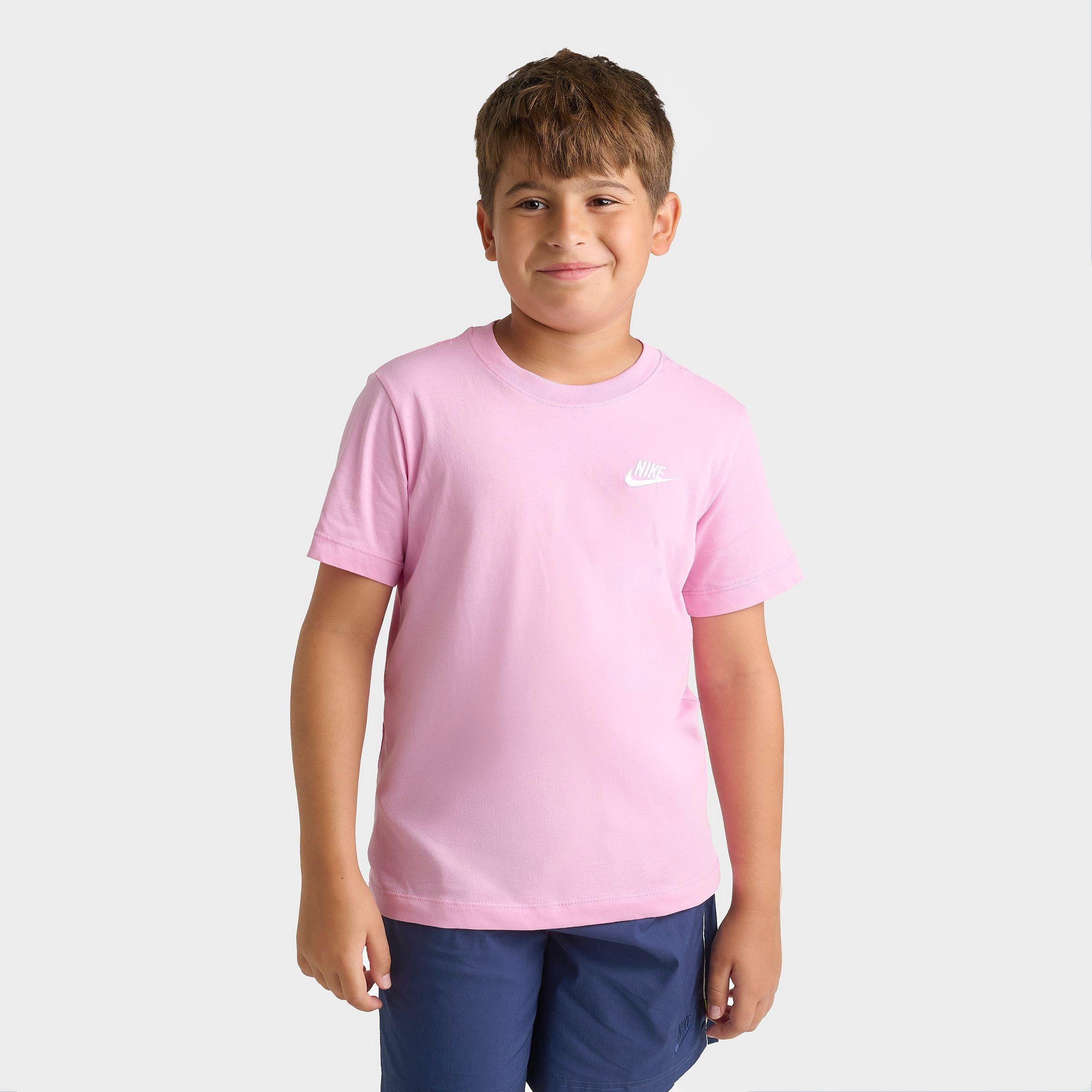 Big Kids' Nithtke Sportswear T-Shirt - Pink Rise