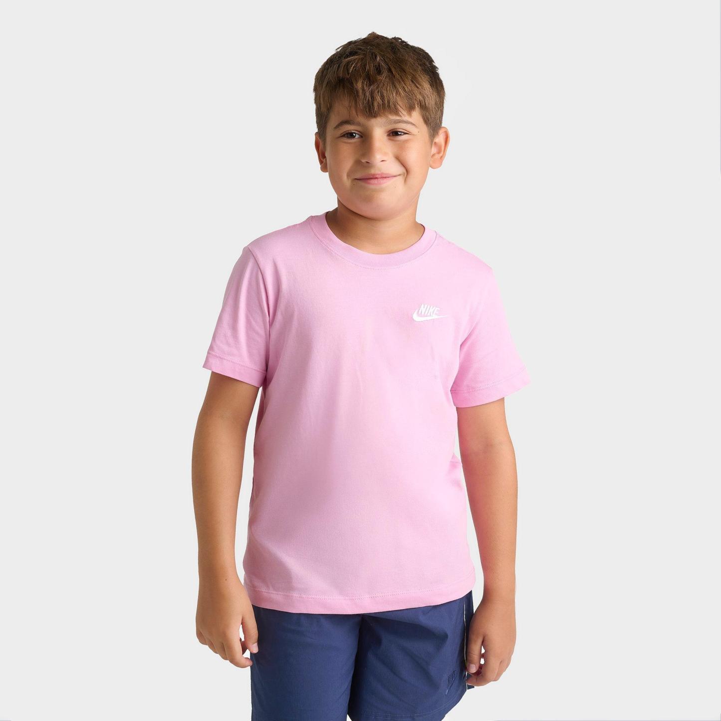 Big Kids' Nithtke Sportswear T-Shirt - Pink Rise