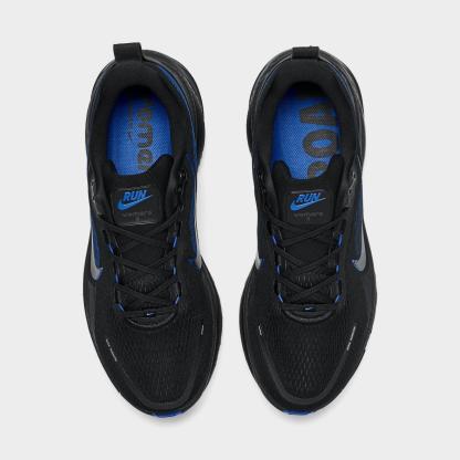 Men's Nike Vomero 18 Running Shoes - Black/Black/Game Royal/Anthracite