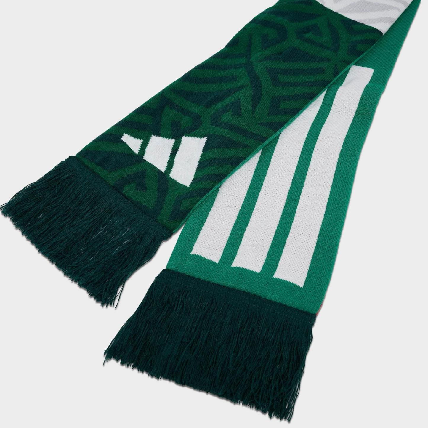 adidas FMF Mexico Scarf - Bold Green/Aurora Ivy - view 6