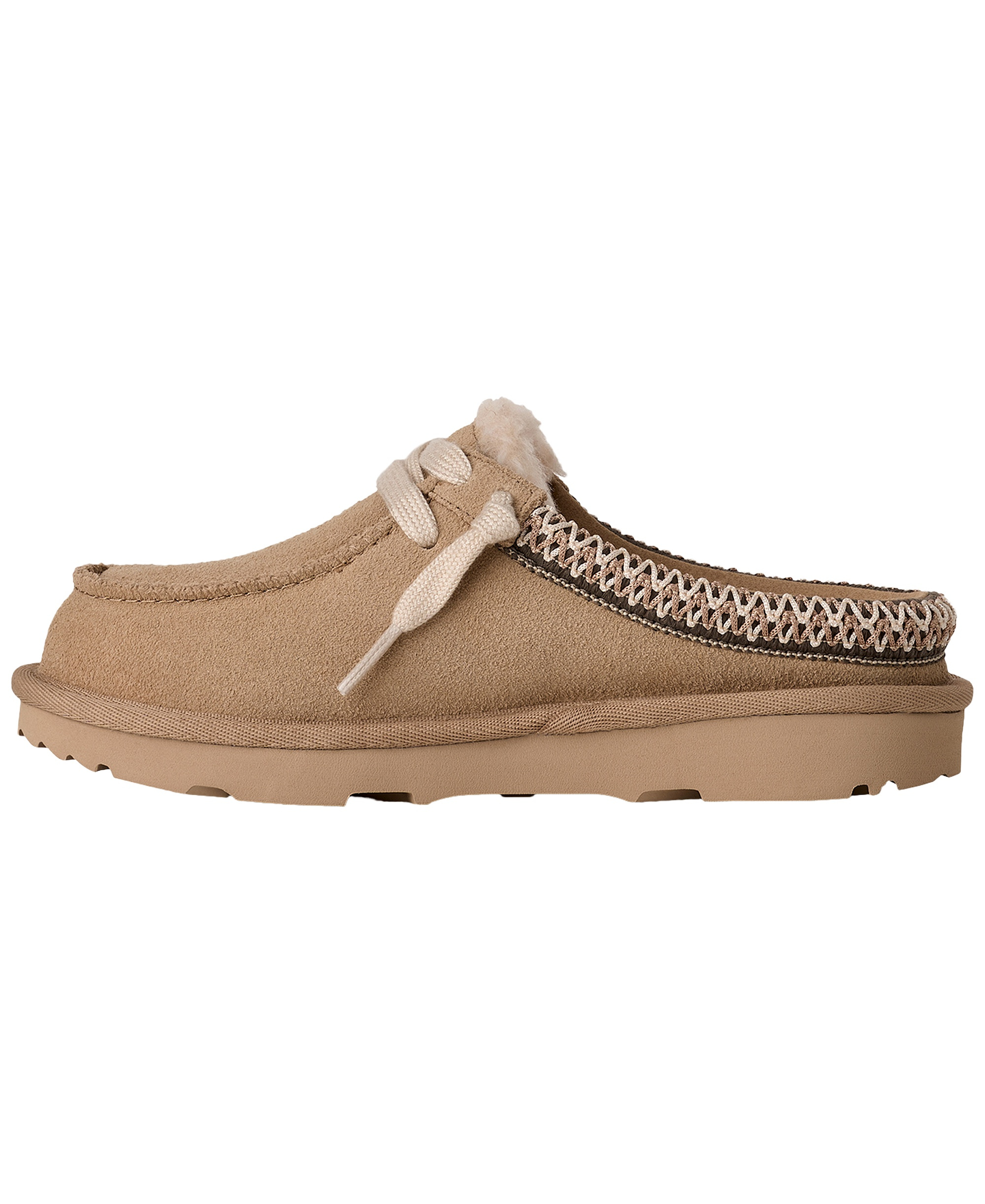 UGG® Kids' Tasman Mule Clog Round Toe Slipper - Sand