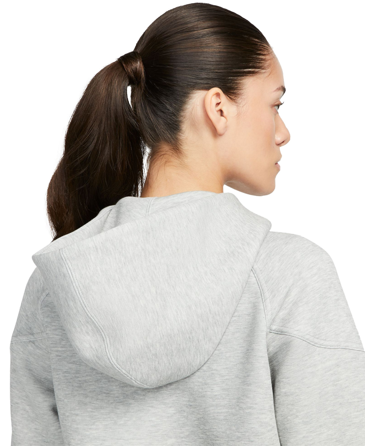 Nike Women's Sportswear Tech Fleece Windrunner Full-Zip Hoodie - Dark Grey Heather