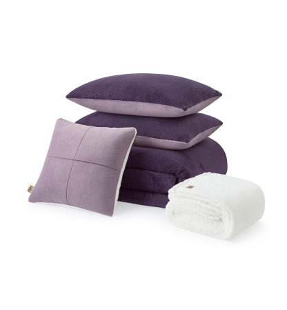 UGG® Brody Reversible Comforter Sets - Fiction