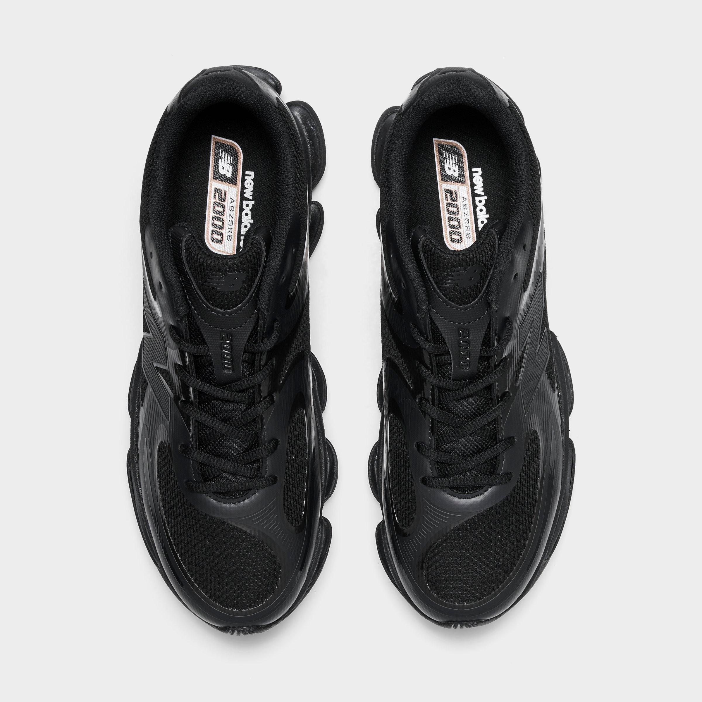 Men's New Balance ABZORB 2000 Casual Shoes - Black/Black - view 5