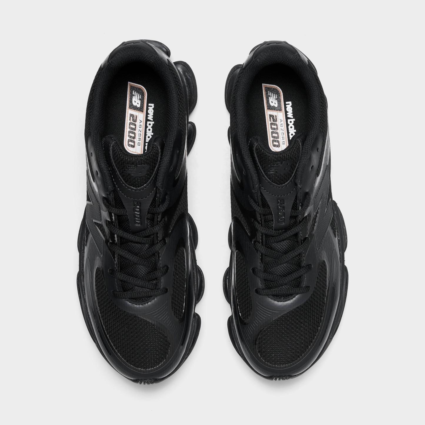 Men's New Balance ABZORB 2000 Casual Shoes - Black/Black - view 5