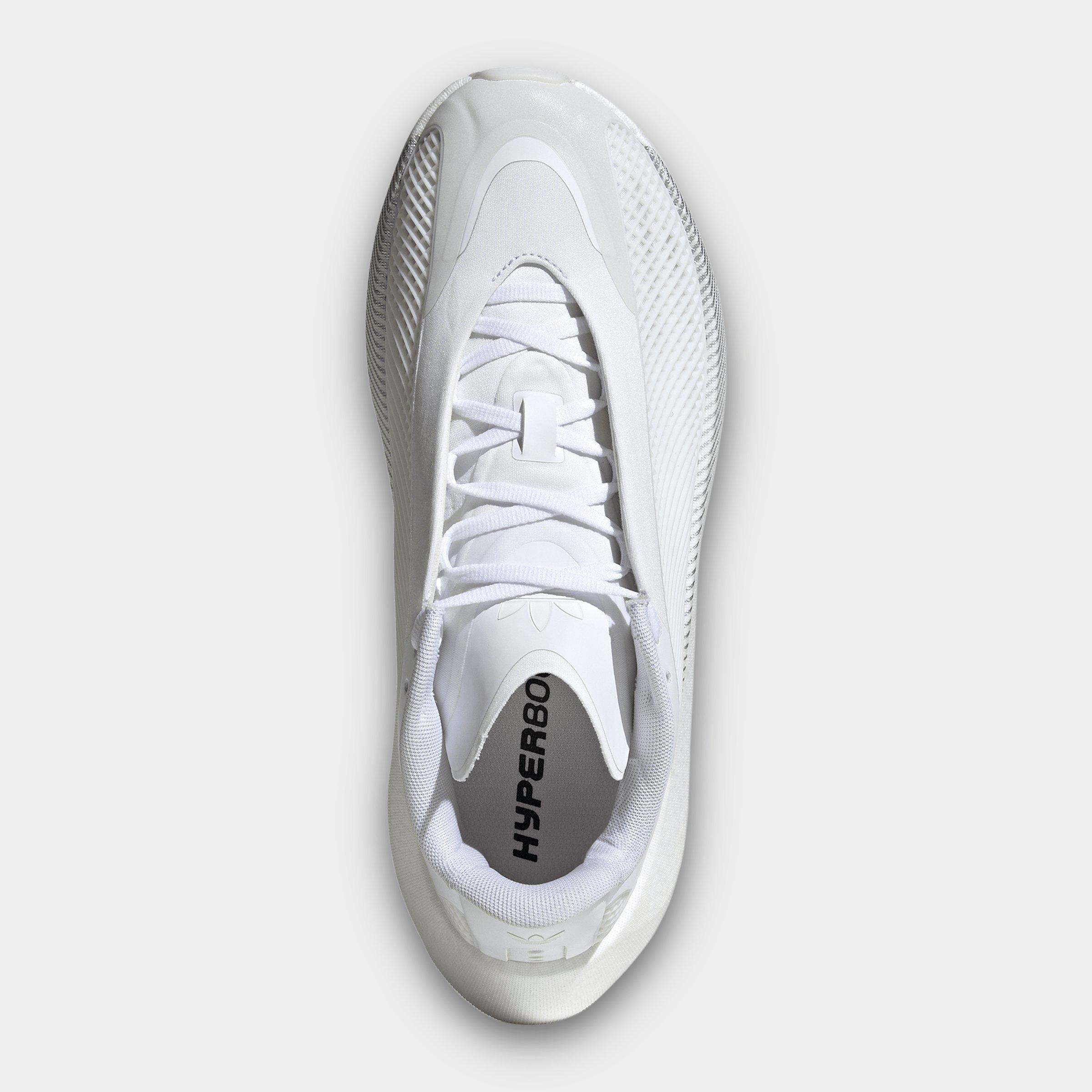 Men's adidas Originals HYPERBOOST EPHR Casual Shoes - White/White/Core Black - Top view