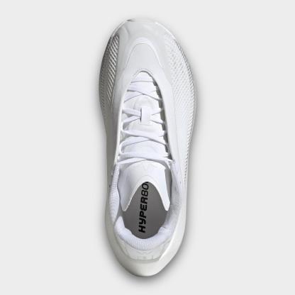 Men's adidas Originals HYPERBOOST EPHR Casual Shoes - White/White/Core Black - Top view