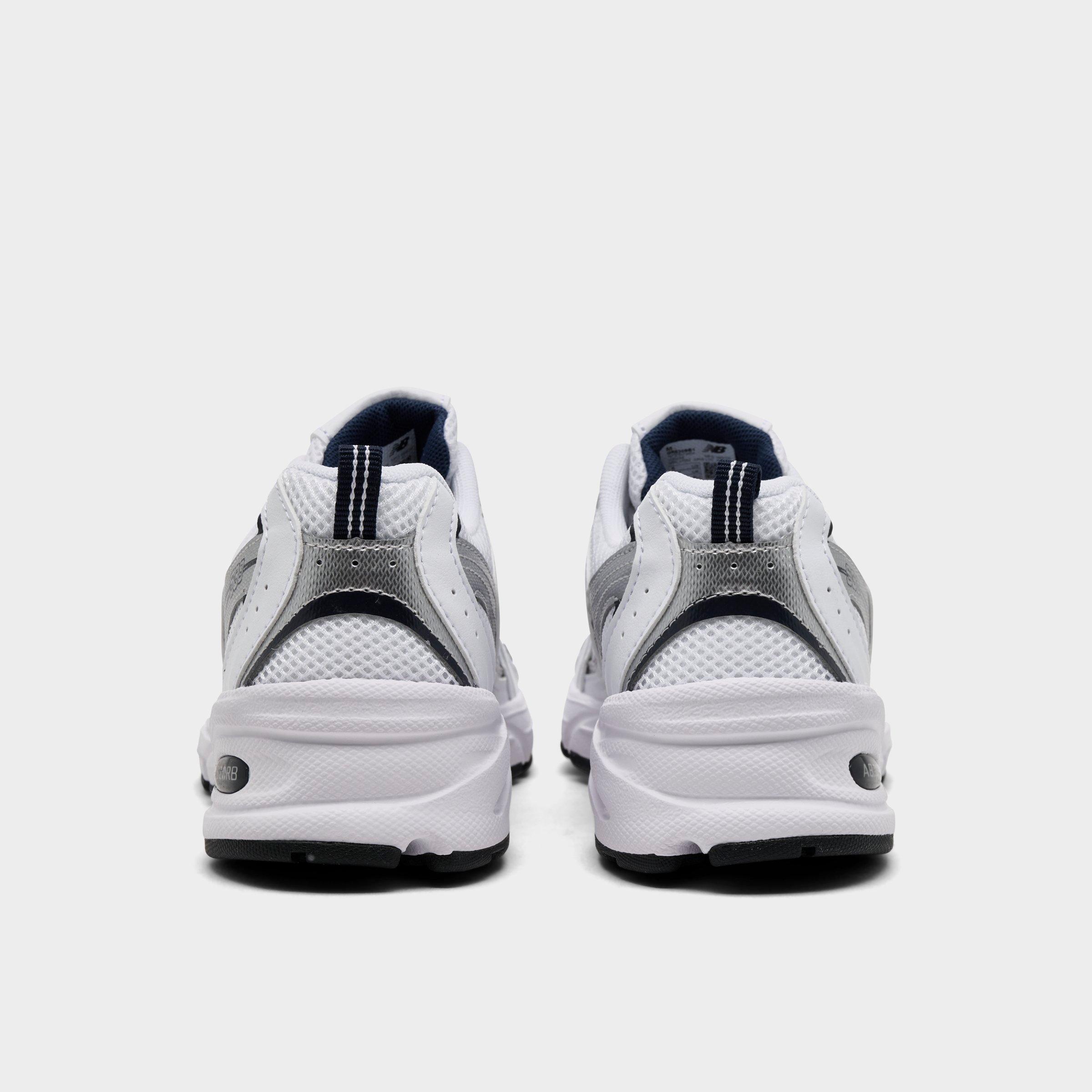Big Kids' New Balance 530 Casual Shoes - White/Navy - view 4