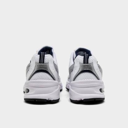 Big Kids' New Balance 530 Casual Shoes - White/Navy - view 4