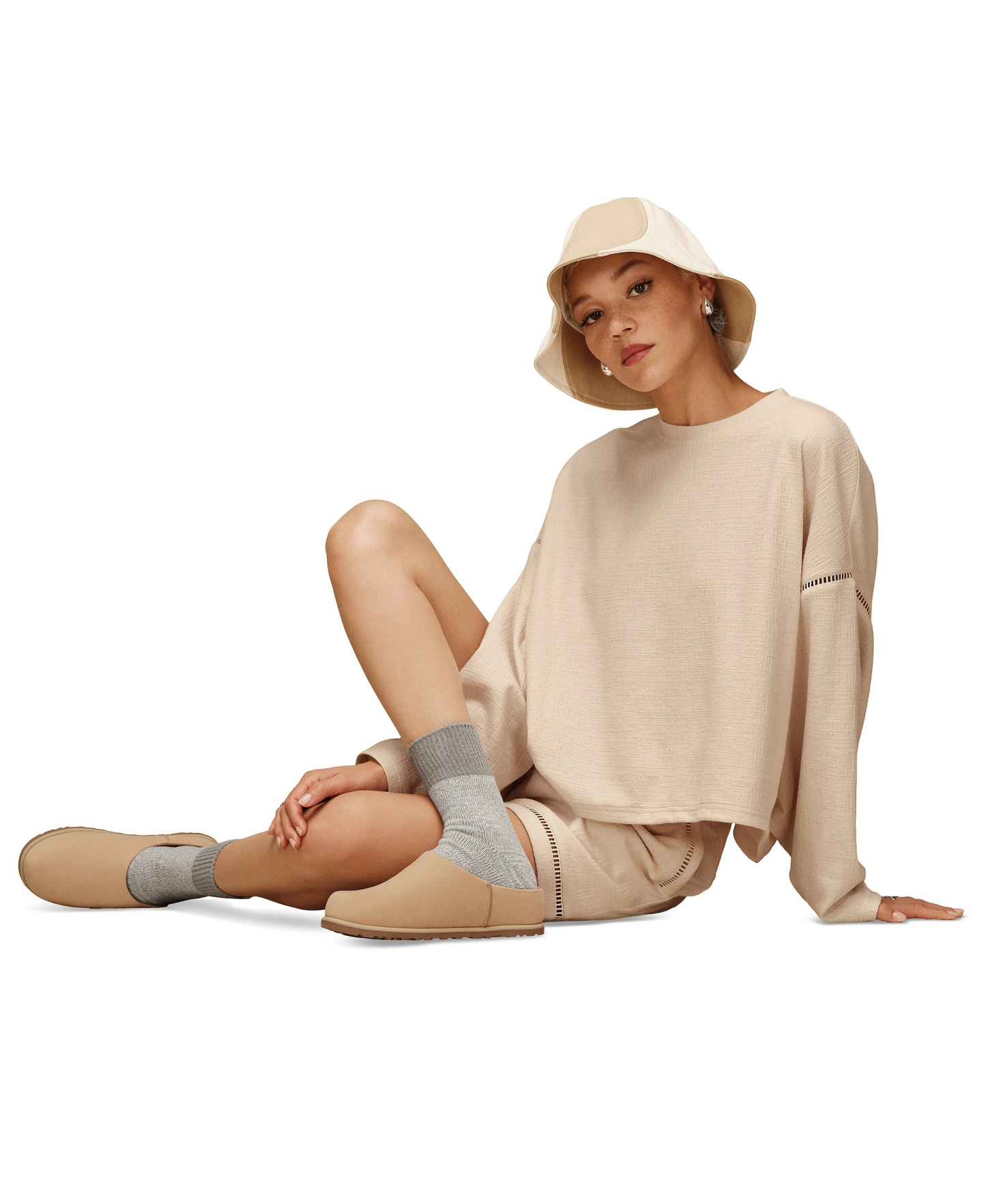 UGG Women's Hayvie Crewneck Top - Natural