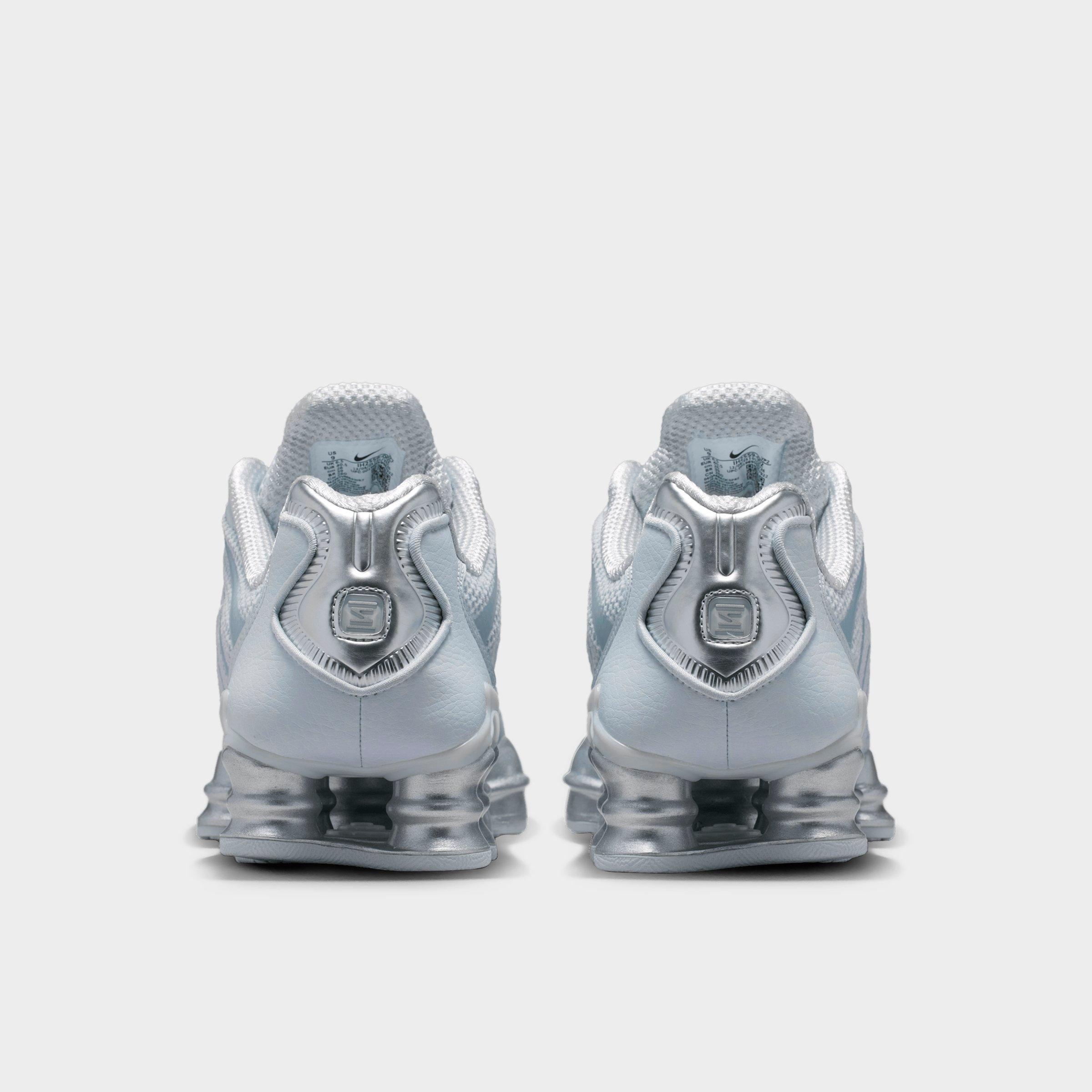 Women's Nithtke Shox TL Casual Shoes - Pure Platinum/Metallic Silver - Back view